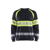Sweat de travail multinormes 3459 - Marine/Jaune fluo image 0