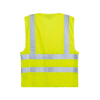 Lot de 10 Gilets à bandes réfléchissantes HODER - Jaune Fluo image 1