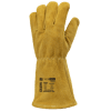 Lot de 6 paires de gants croûte vachette orange doré EUROWELD 300 image 0