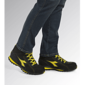 Chaussures de sécurité hautes GLOVE S3S FO HRO - Noir/Jaune image