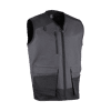 Gilet de travail sans manches ASTRO - GRIS sombre/NOIR image 4