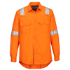 Chemise antistatique FR orange image 0