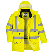 Parka Hi-Vis 7-en-1 Jaune image