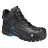 Chaussures de travail hautes Apex S3S ESD HRO SR SC FO Noir/Bleu image 0