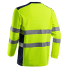 T-shirt de travail manches longues haute visibilité RIKKA - Jaune Fluo image 1