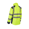 Parka de travail haute visibilité Femme HORA  - Jaune HV/Marine image 2