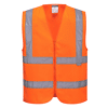 Gilet Hi-Vis avec zip image 0