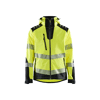 Veste de travail softshell haute visibilité 4491 - Jaune fluo/Noir image 0