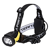 Lampe frontale Dual Power Jaune/Noir image