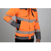 Veste de travail AUTHENTIC HV CANDELA - ORANGE FLUO/GRIS ACIER image 1