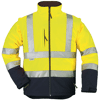 Veste de travail softshell STATION - Jaune Fluo image 1