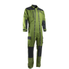 Combinaison de travail TRIDENT - VERT MOUSSE/NOIR image 2