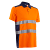 Polo de travail manches courtes haute visibilité OKI image 19