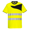 T-shirt haute visibilité PW2 M/C Jaune/Noir image 0