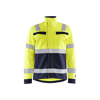 Veste de travail multinormes 4087 - Jaune fluo/Marine image 0