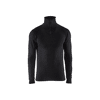Haut de sous-vêtements col zippé XWARM 4894 - Noir image 0