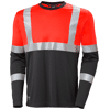 T-shirt de travail à manches longues haute visibilité classe 1 ADDVIS image 0
