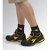 Chaussures de sécurité basses GLOVE S3S FO HRO - Noir/Jaune image