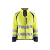 Veste de travail isolante haute visibilité Evolution 4498 - Jaune fluo/Marine image 0
