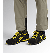 Chaussures de sécurité basses GLOVE S1PS HRO - Noir/Jaune image