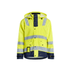 Veste de pluie haute visibilité Niveau 2 4302 - Jaune fluo/Marine image 0
