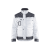 Veste de peintre hiver 4865 - Blanc/Gris clair image 0