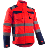 Veste de travail haute visibilité HIBANA - Rouge Fluo image 0