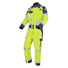 JAUNE FLUO/BLEU MARINE 2XL - FR(56-58) image
