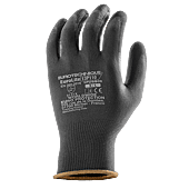 Gants Manutention EUROLITE 13P110 polyester noir end PU noir image