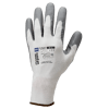 Lot de 10 paires de gants Manutention EUROLITE L900 13G PE recyclé blanc - enduit latex gris adhérisé diamant image 0