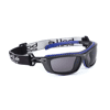 Lunette hybride de protection PC BAXTER - Noir/Bleu image 1