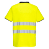 T-shirt haute visibilité PW2 M/C Jaune/Noir image 1
