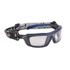 Lunette hybride de protection PC BAXTER - Noir/Bleu image 0