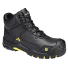 Chaussures de travail hautes Apex S3S ESD HRO SR SC FO Noir/Jaune image 0