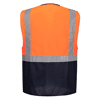 Gilets Executive Warsaw Orange/Marine image 1