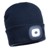 Bonnet Beanie double LED rechargeable Marine TU image 0