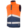 GILET INTERIEUR HV INTEMPERIES ACCESS ORANGE FLUO/NAVY image 0