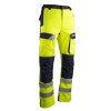 Pantalon de travail multirisque HV HELIUM - JAUNE FLUO/MARINE image 3
