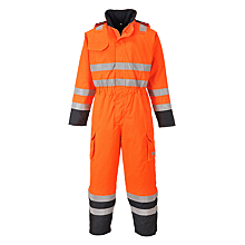 Combinaison de pluie  Hi-Vis  Bizflame Orange/Marine L - FR(46-48) - UK(36-38) image