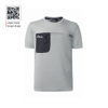 T-shirt de travail manches courtes en tissu CHRISTAL image 1