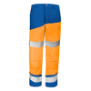 PANTALON POCHES GENOUX FLUO SAFE XP ORANGE FLUO/BLEU BUGATTI image 0