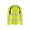 T-shirt de travail manches longues haute visibilité 3599 - Jaune/Marine image 0