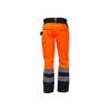 Pantalon de travail haute visibilité LIGHT - Orange Fluo image 3