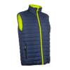 Gilet de travail d'hiver sans manche réversible YORU - Jaune Fluo image 1