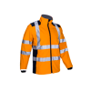 Veste de travail softshell haute visibilité KANPA - Orange Fluo image 0