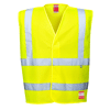 Gilet Haute Visibilité résistant antistatique et flamme Jaune image 0