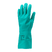 Lot de 10 paires de gants Nitrile 5500 vert PREM'S - ép 0 - 38 mm image
