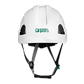 Casque de travail en hauteur ALTAI PRO blanc, coque ABS et jugulaire 3 points, EN397 / EN50365 / -30° image