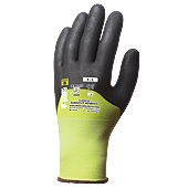 (Lot de 5) Gants anti-coupure EUROCUT N318HVC 18G jaune 3/4 ENDUCTION nitr image