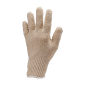 (Lot de 250) Gants EUROLITE 4300 - Tricot blanc sans couture 100% coton - 400g/m2 - 160 deniers jauge 10 - Poignet tricot image